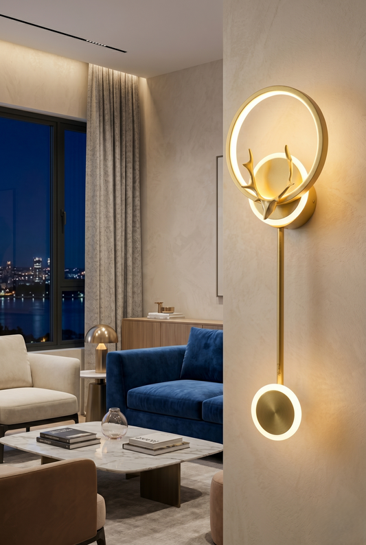 Aurum Halo LED Wall Light