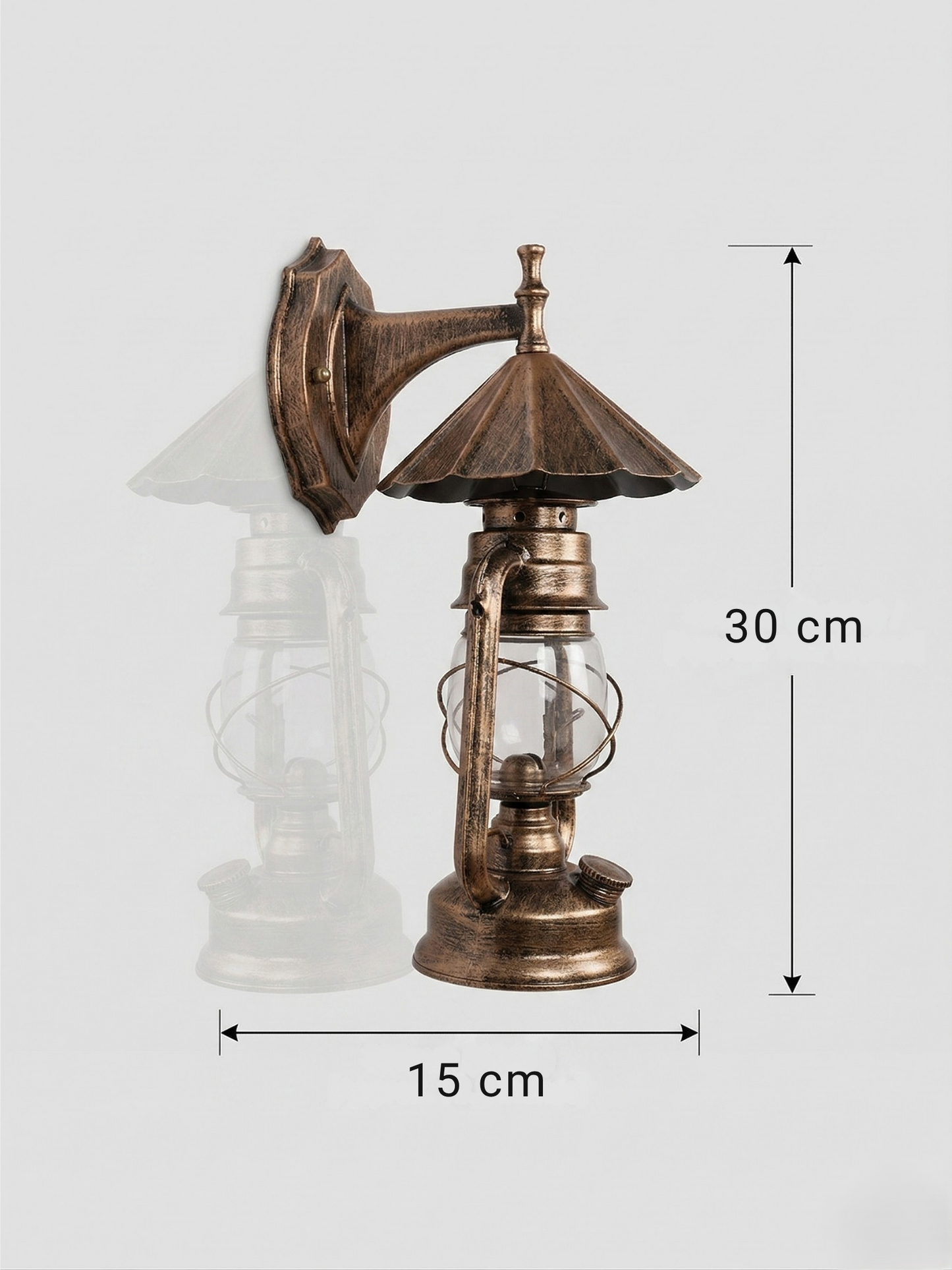 Antique Lantern Wall Lamp