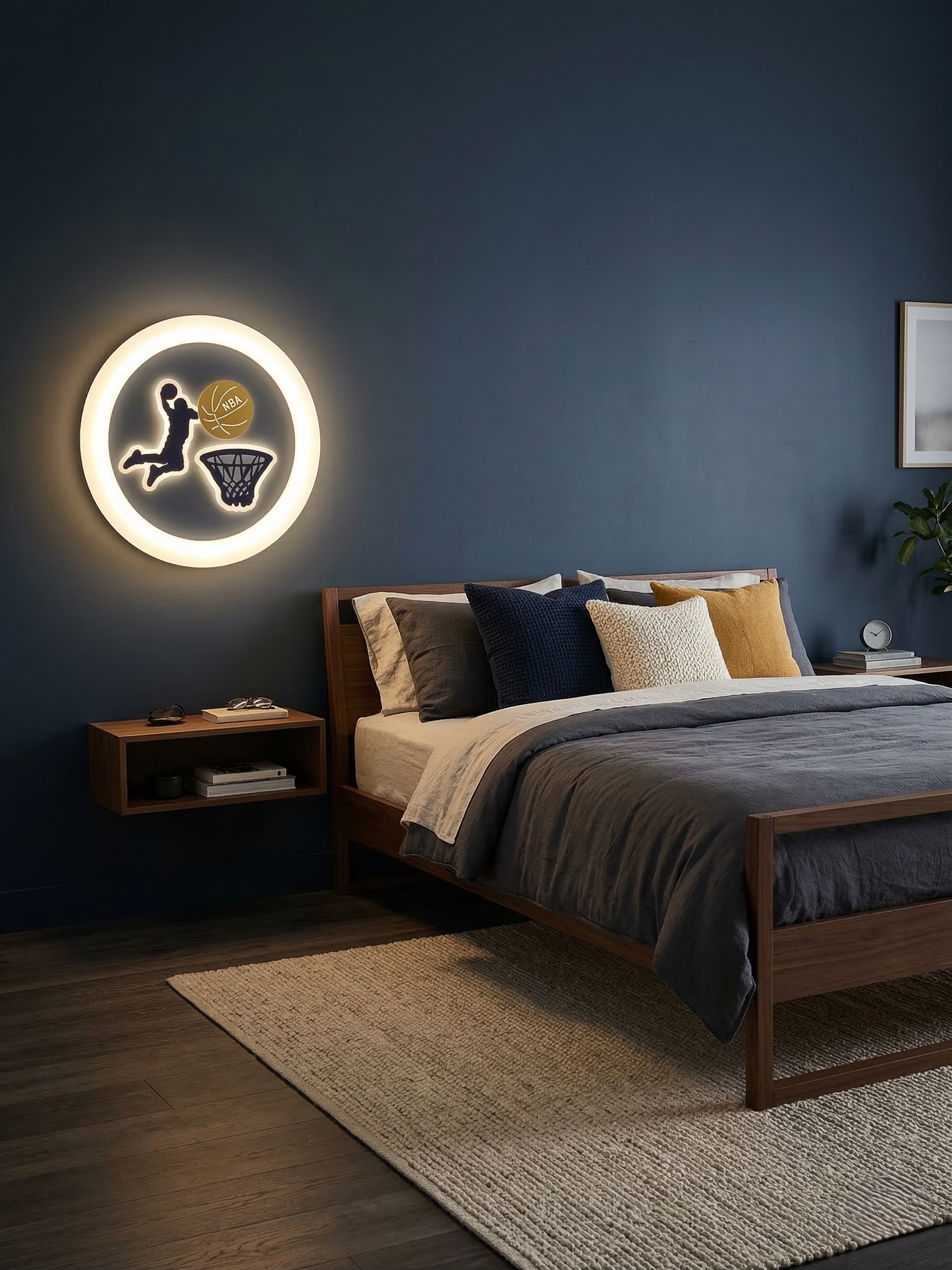Basketball Kids LED Wall Light