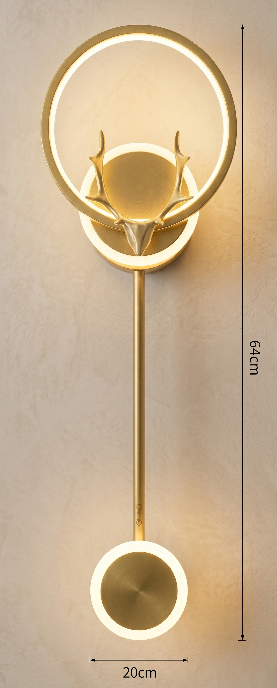 Aurum Halo LED Wall Light